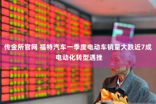 传金所官网 福特汽车一季度电动车销量大跌近7成 电动化转型遇挫